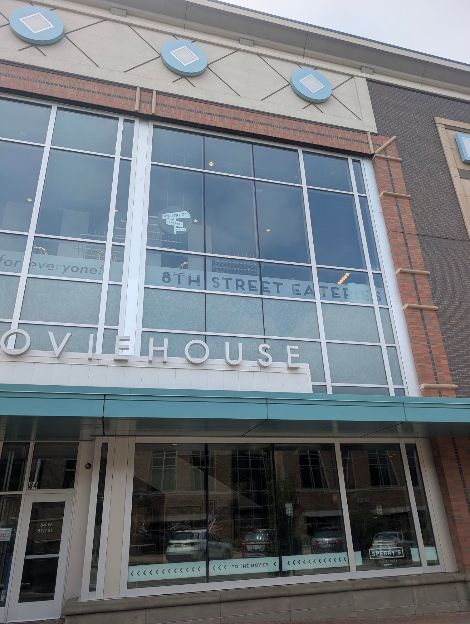 Commercial sign and storefront cleaning in downtown Holland